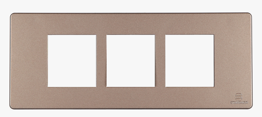 6 M Glittery Bronze Cover Plate Glittery Bronze - Plywood, HD Png Download