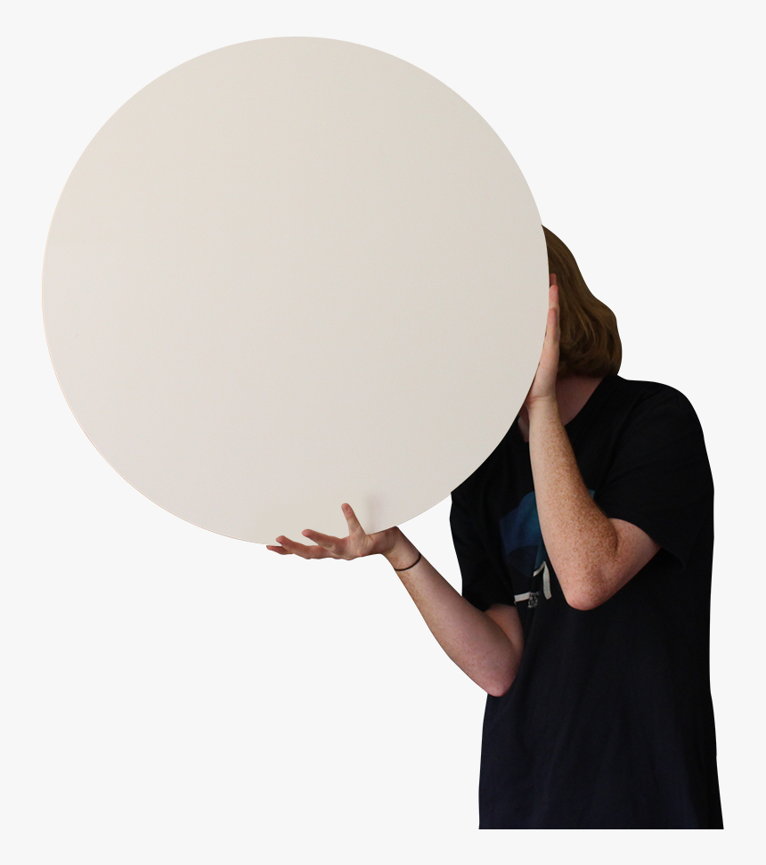 Round Blank Canvas Outside The Square 70cm - Balloon, HD Png Download