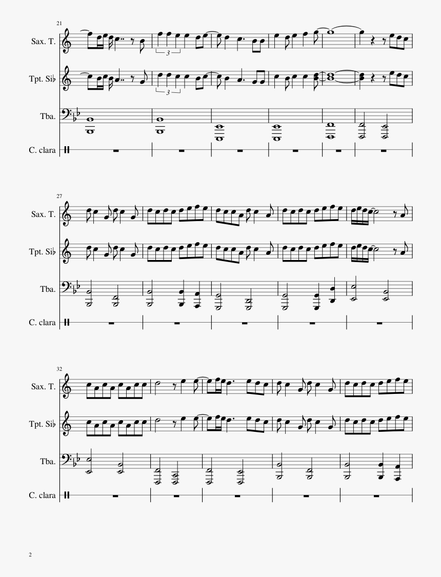 Irish Washerwoman Free Recorder Music, HD Png Download