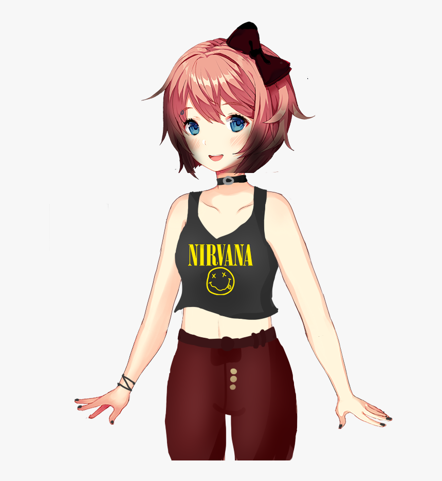 Sayori Meanie, HD Png Download
