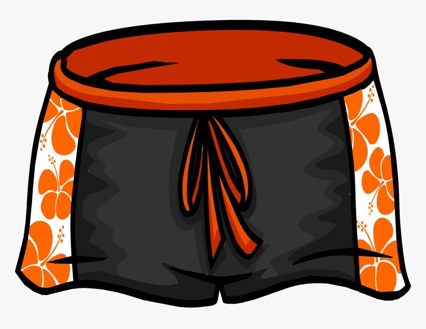 Image Black Icon Id - Hawaiian Shorts Png, Transparent Png