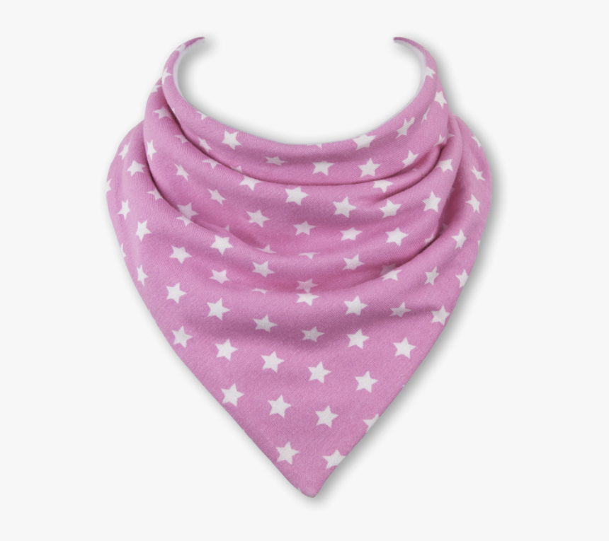 Baby Bandana Bibs Pink Stars - Baby Bibs Transparent Background, HD Png Download