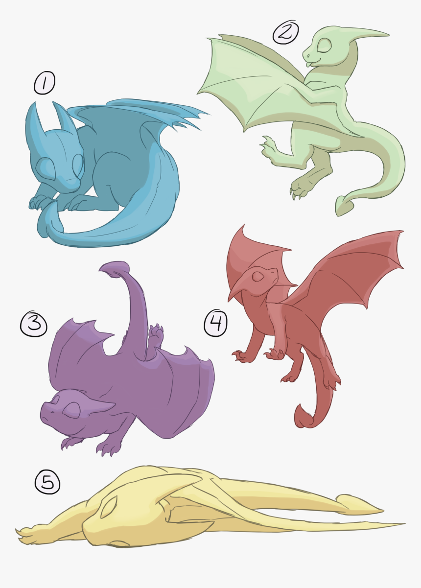 Cute Dragon Ych - Dragon Ych, HD Png Download