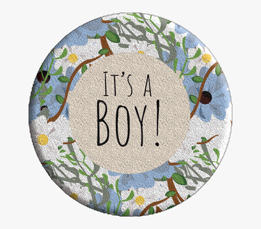 Transparent It S A Boy Png - Circle, Png Download