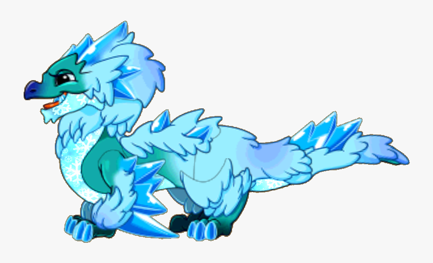 Frostfluffdragonadult - Frostfluff Dragon Dragonvale, HD Png Download