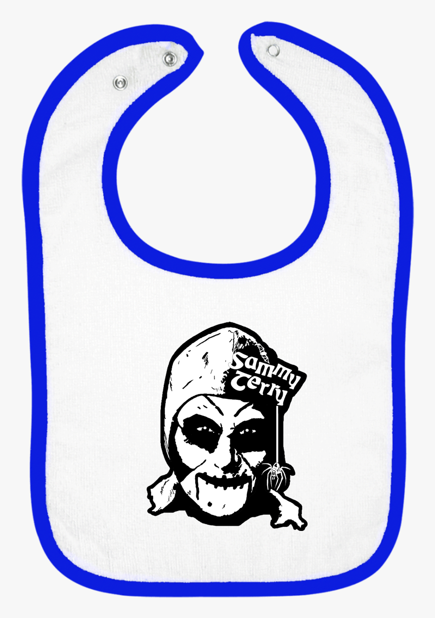 Sammy Head Bw Baby Bib Asstd Colors, HD Png Download