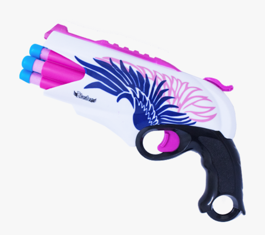 Nerf Pistola , Png Download - Rosa Nerf, Transparent Png