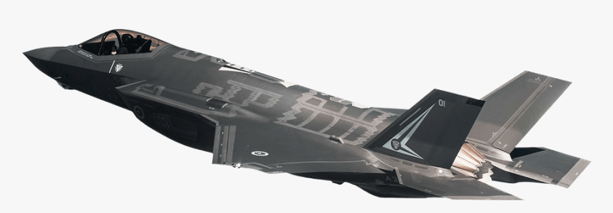Lightning Png Jet Plane - F35 Transparent Background, Png Download