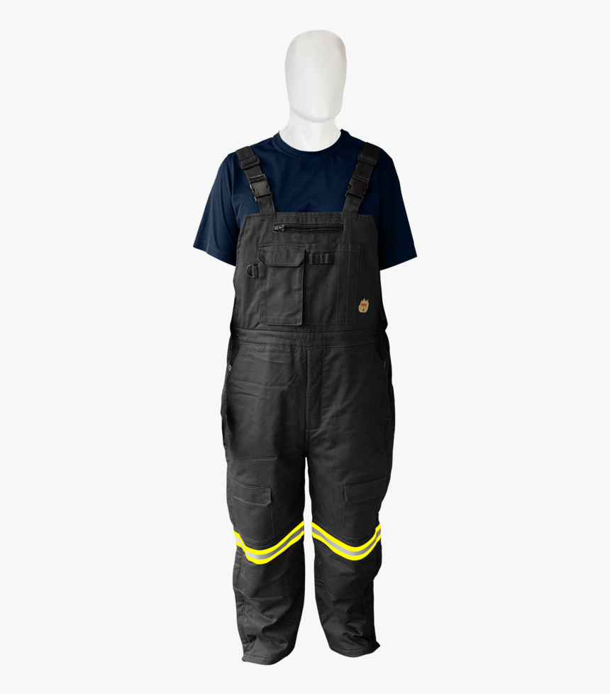 Insulated Black Bib Fr And Arc Rated Cat4 - One-piece Garment, HD Png Download