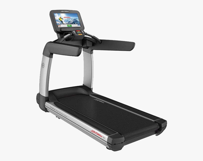 Png Free Library Project Runway Life Fitness Platinum - Life Fitness Treadmill, Transparent Png