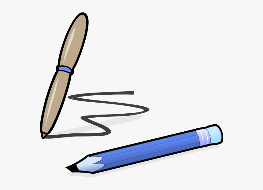 Pencil And Pen Clipart, HD Png Download , Transparent Png Image PNGitem