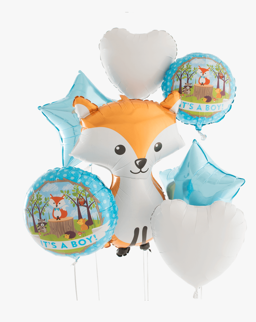 Woodland Critter It S A Boy - Balloon, HD Png Download