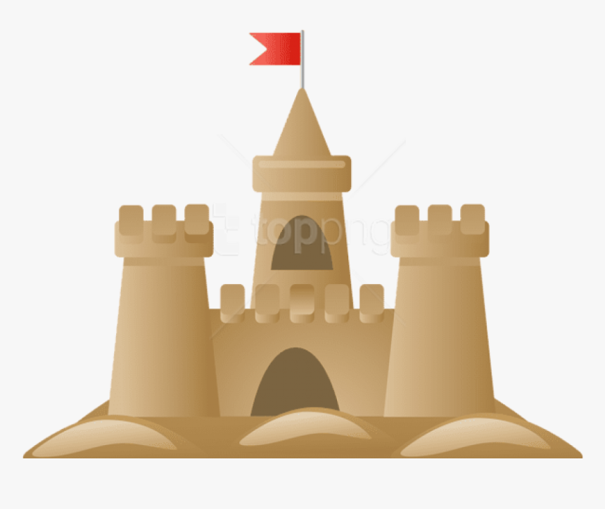 Free Png Download Sandcastle Png Clipart Png Photo - Sand Castle Clipart Png, Transparent Png
