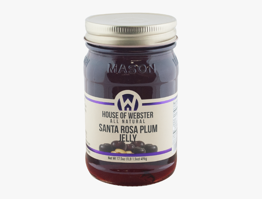 Santa Rosa Plum Jelly - Fruit Preserves, HD Png Download