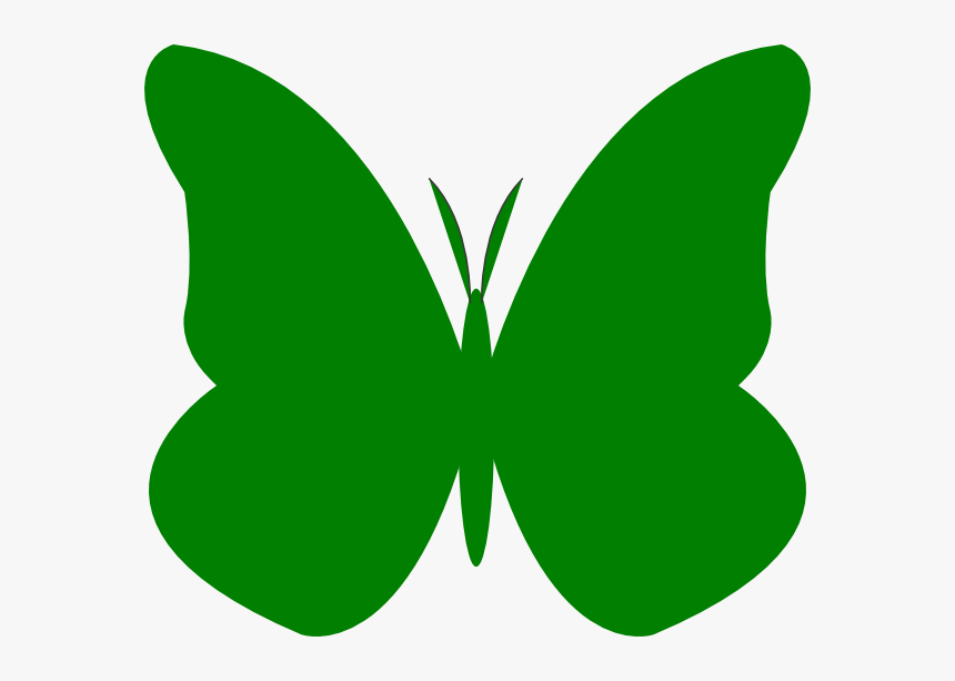 Green Butterfly Clip Art Bright Butterfly Clip Art - Blue Butterfly Images Clip Art, HD Png Download