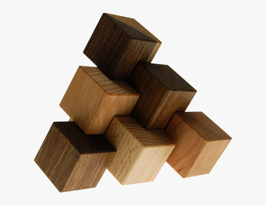Three-piece Pyramid - Plywood, HD Png Download