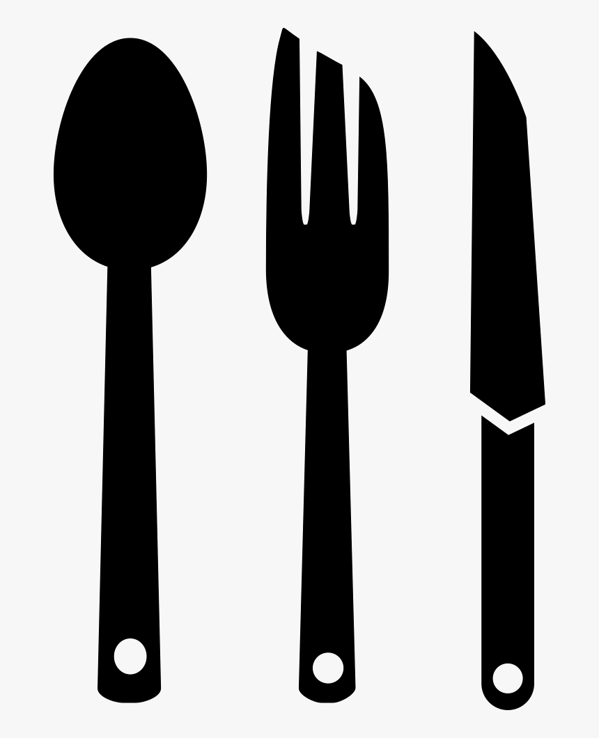 Restaurant Utensils - Silverware Svg, HD Png Download