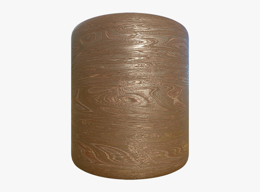 Large Piece Of Wood With Tree Barks, Seamless And Tileable - Leather, HD Png Download