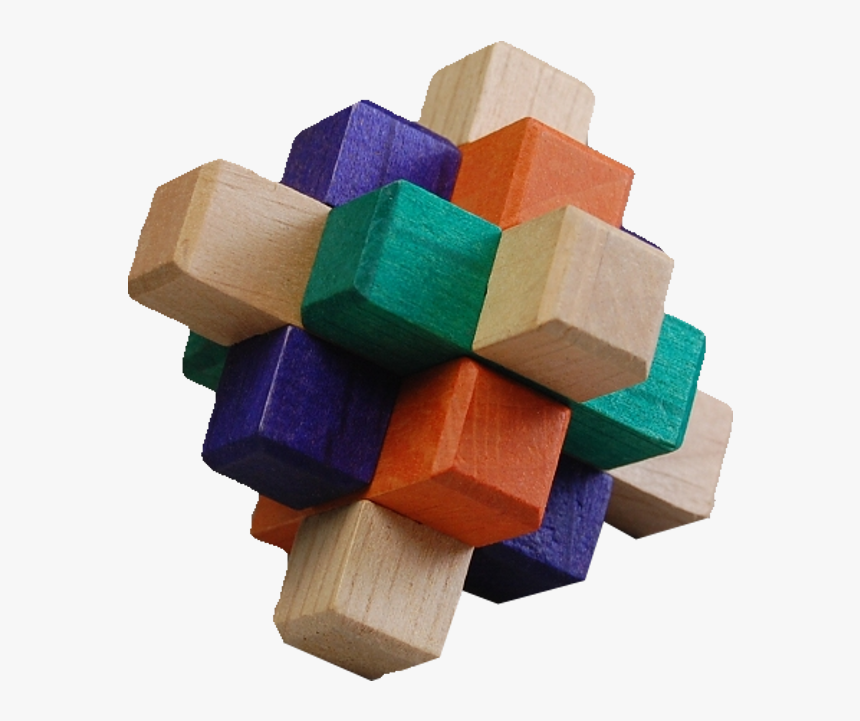 Kumiki Puzzle - 9 Piece - Kumiki Puzzle, HD Png Download