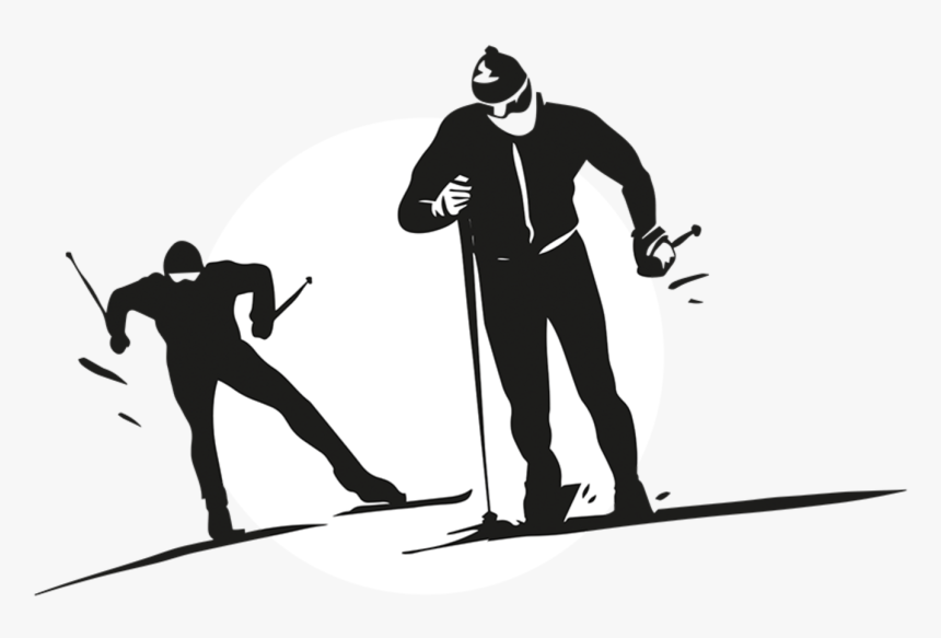 Cross Country Skiing Png, Transparent Png