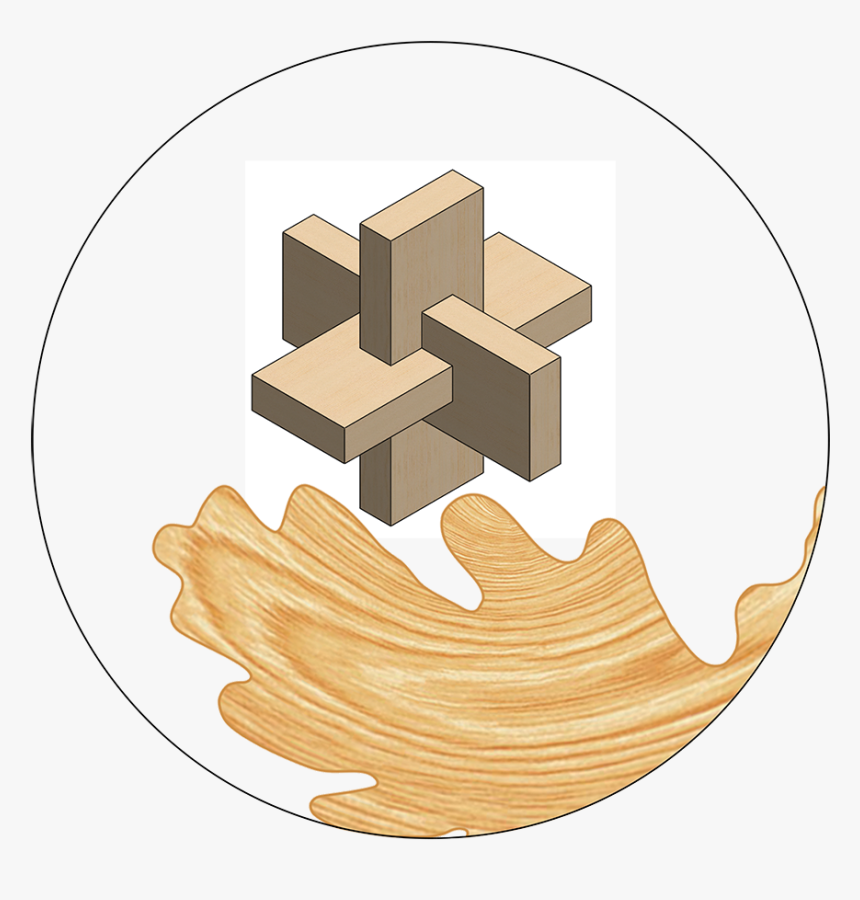 Three Piece Puzzle Copy - Plywood, HD Png Download