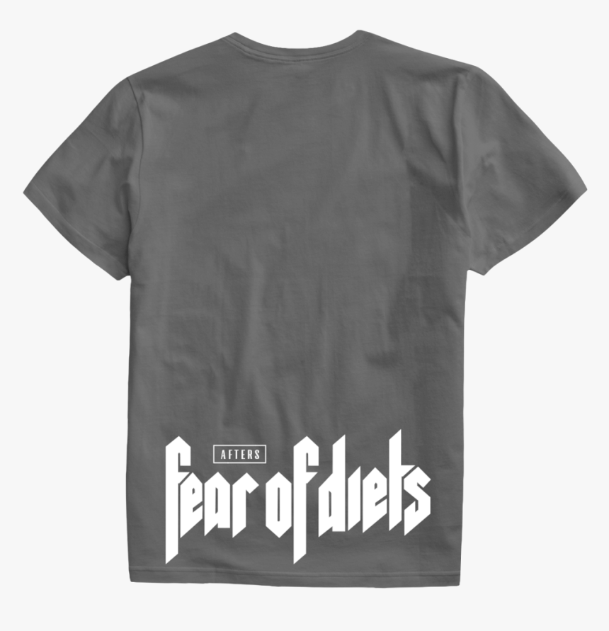 Fear Of Diet Tee Blk Mock Back 100 - Active Shirt, HD Png Download