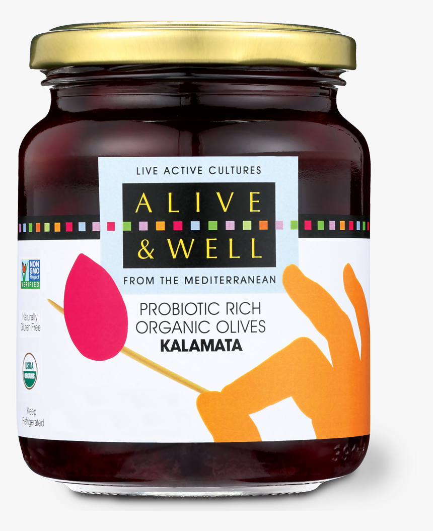 2 A Varieties Kalamata - Alive And Well Olives, HD Png Download
