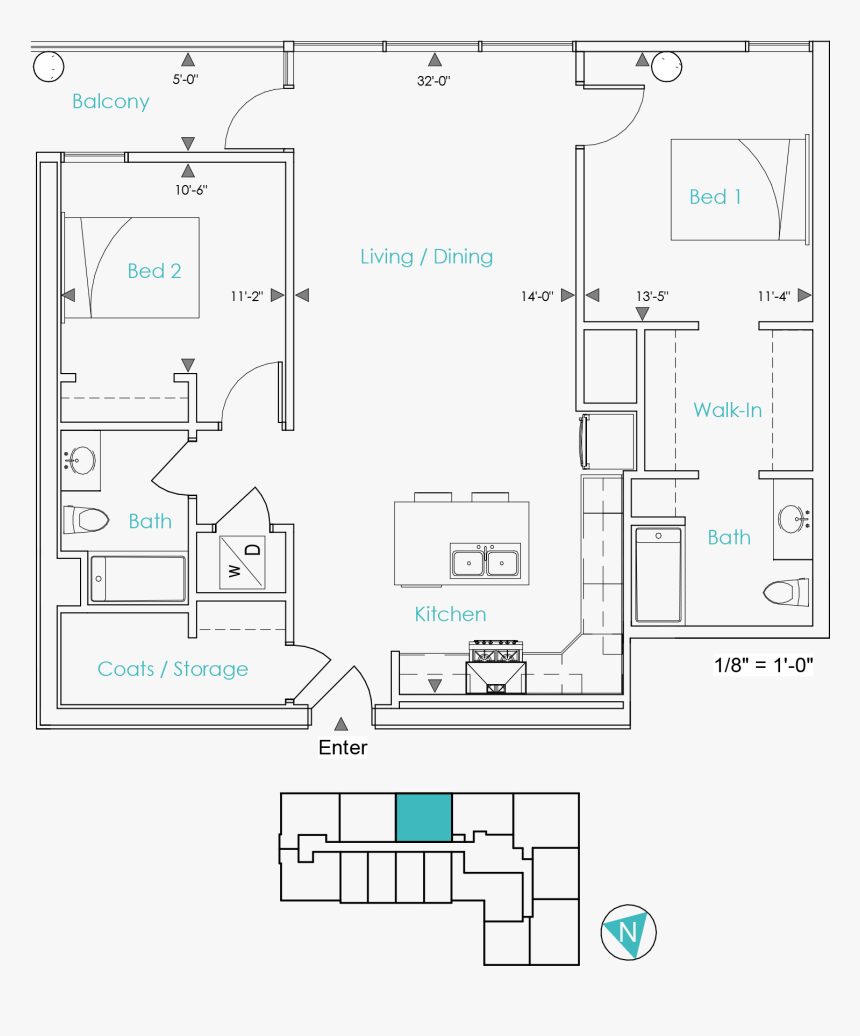 Transparent Floor Plan Png - Floor Plan, Png Download
