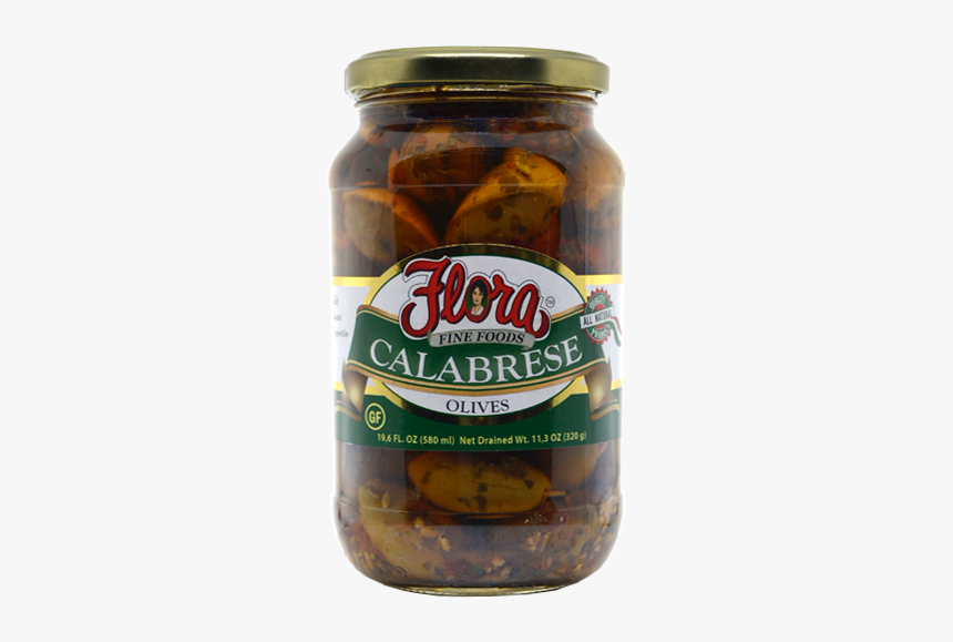 Calabrese Olives - Flora Foods, HD Png Download