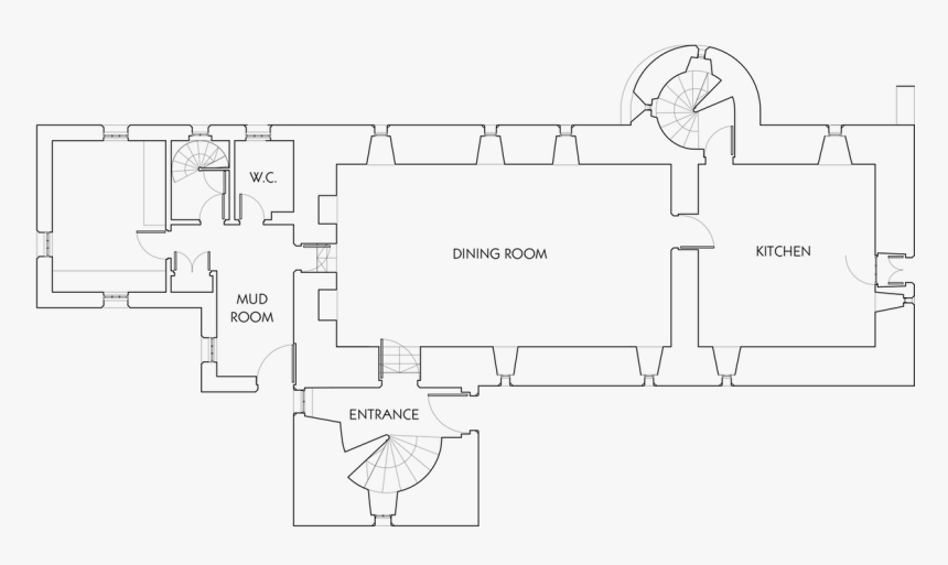 Fenton Tower Ground Floor Plans - Ground Floor Plan Of Tower, HD Png Download