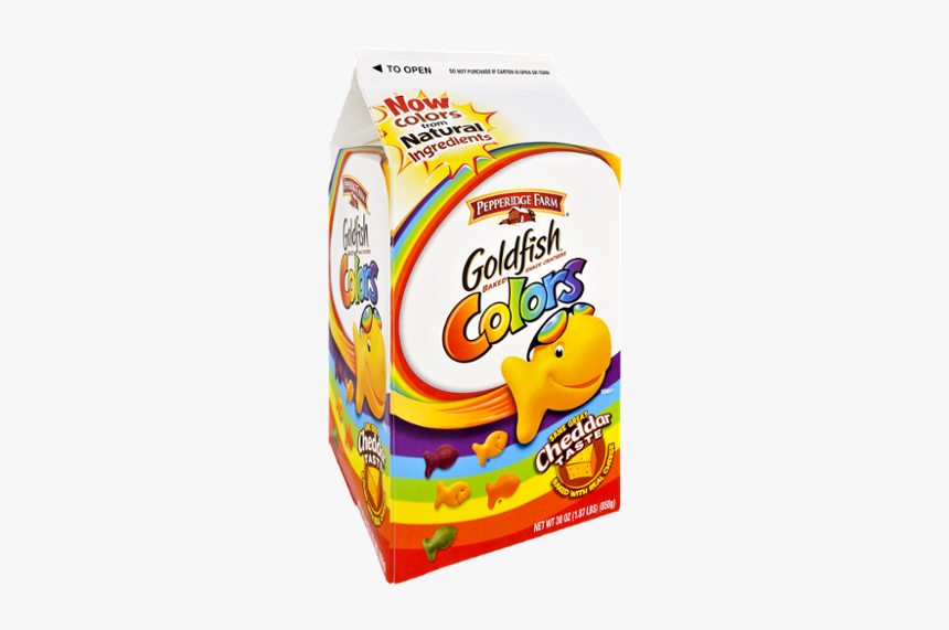 Pepperidge Farm Goldfish Colors Cheddar Baked Snack, HD Png Download