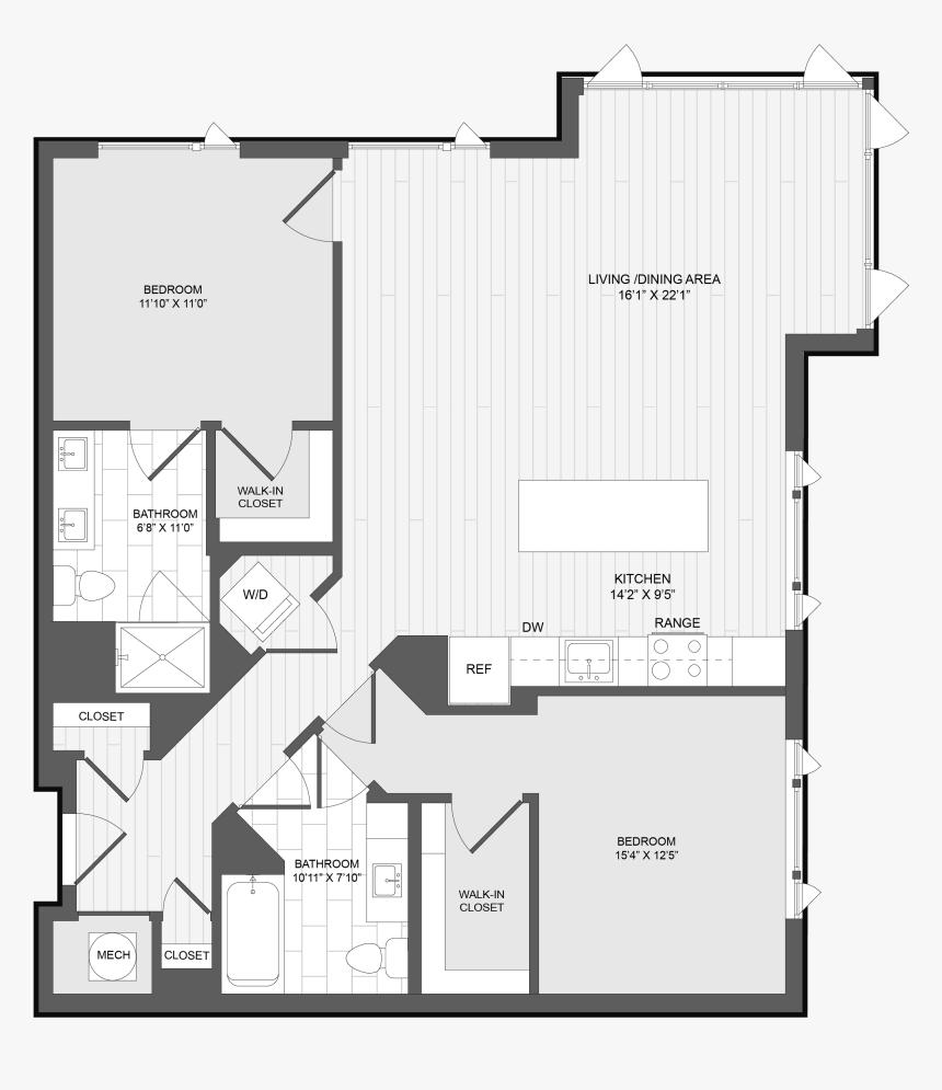 Floor Plan, HD Png Download