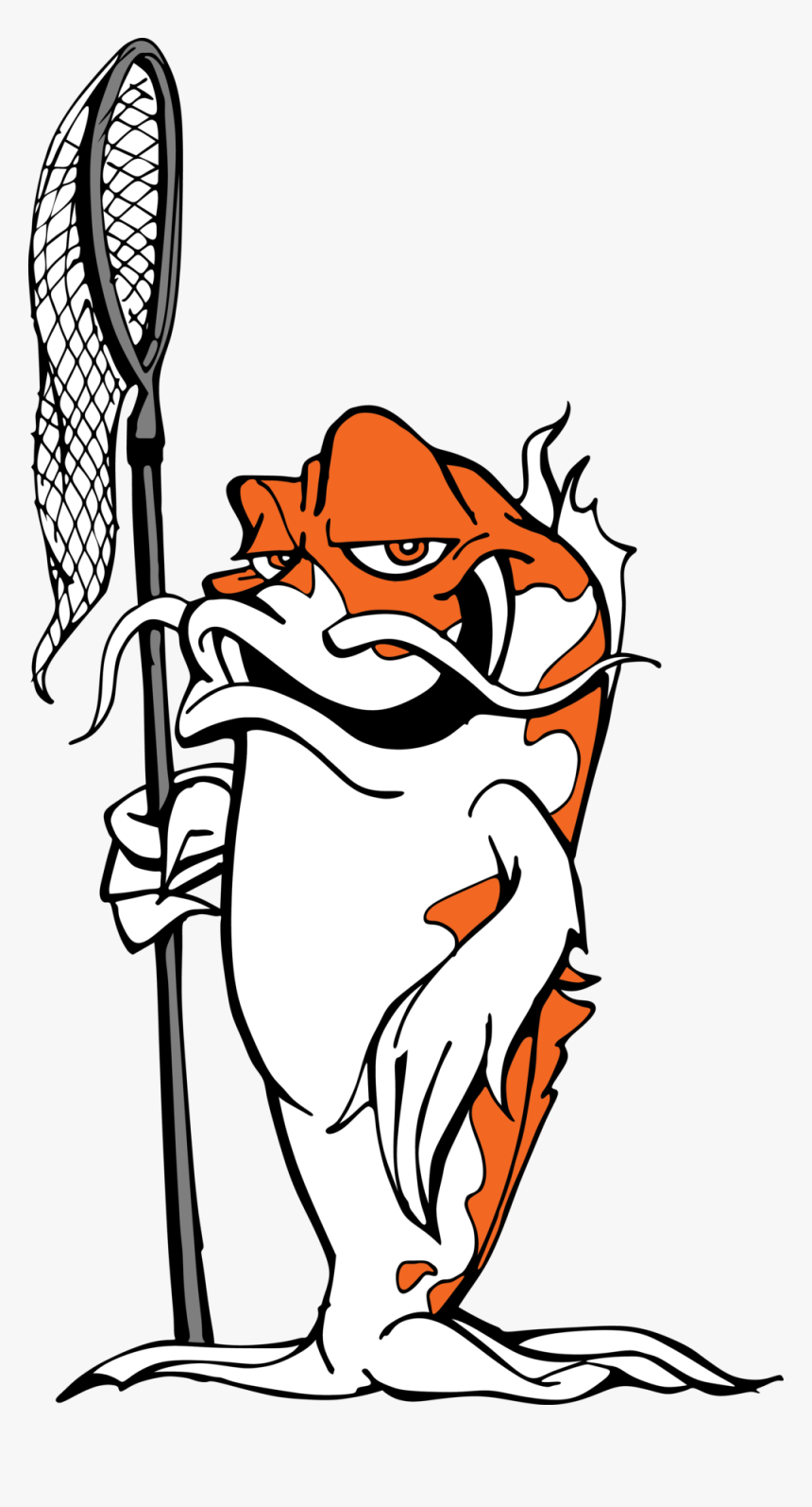 Goldfish Clipart Fish Pond - Cartoon, HD Png Download