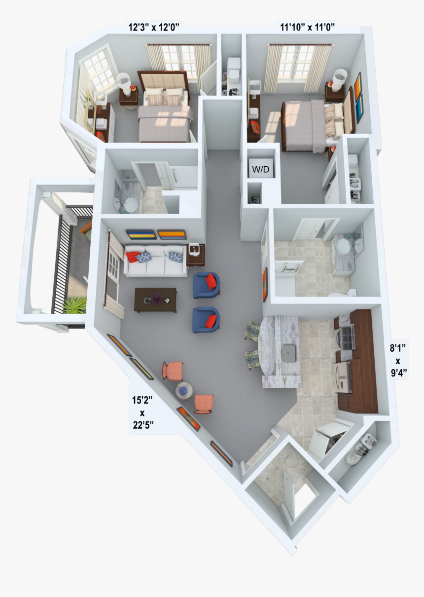 Allegro - Floor Plan, HD Png Download