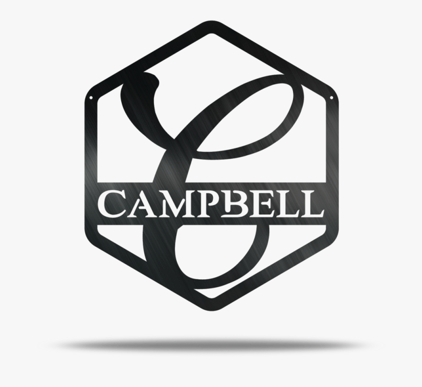 Transparent Black Hexagon Png - Emblem, Png Download