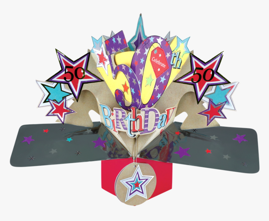 3d Card 18th Birthday, HD Png Download