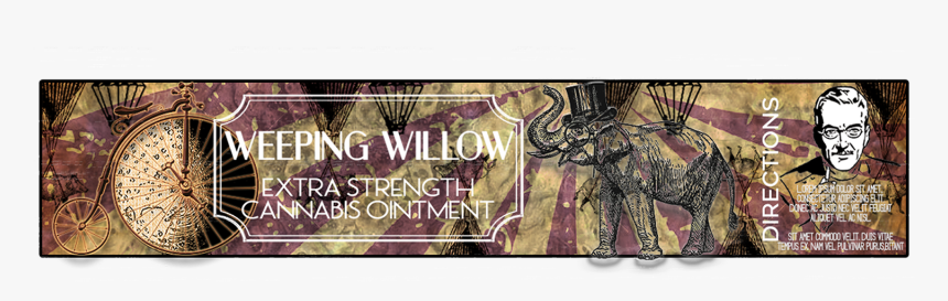 Label Design By Roots4creation For Weeping Willow - Banknote, HD Png Download