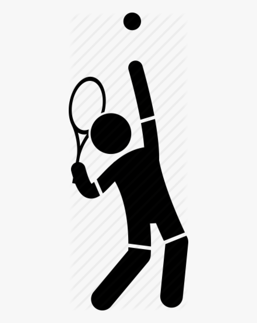 Download Free Png Ball, Player, Serve, Serving, Tennis, - Serving In Tennis Clipart, Transparent Png