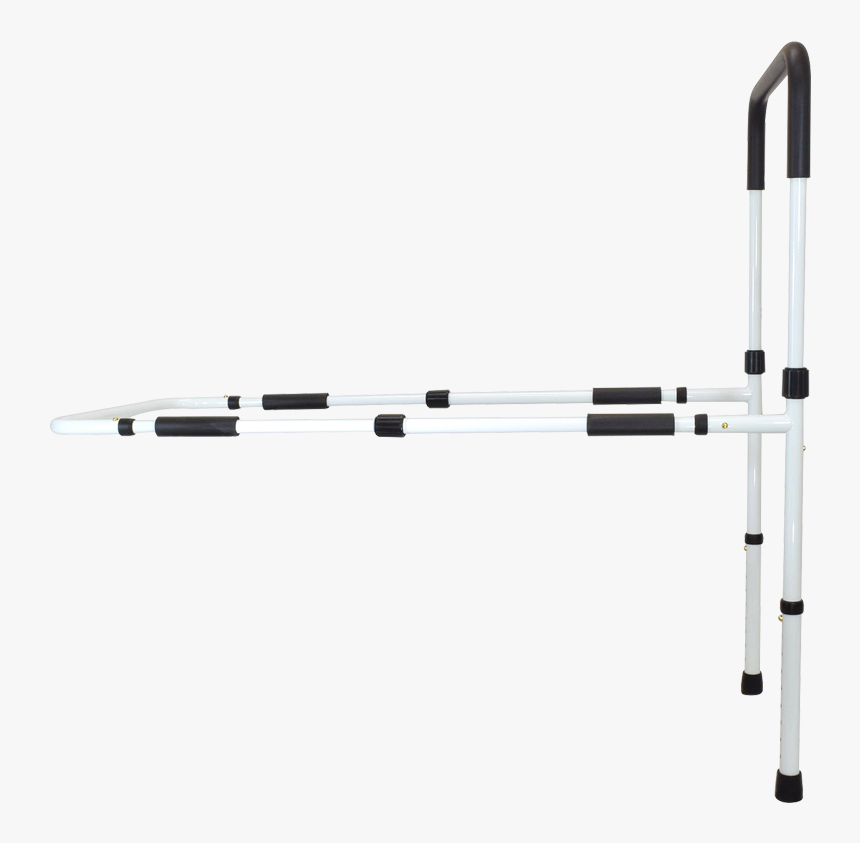 Secure® Adjustable Bed Rail With Floor Support - Hurdle, HD Png Download