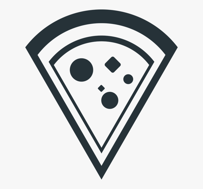 Pizza, Food, Italian, Lunch, Gourmet, Fresh, Snack - Circle, HD Png Download