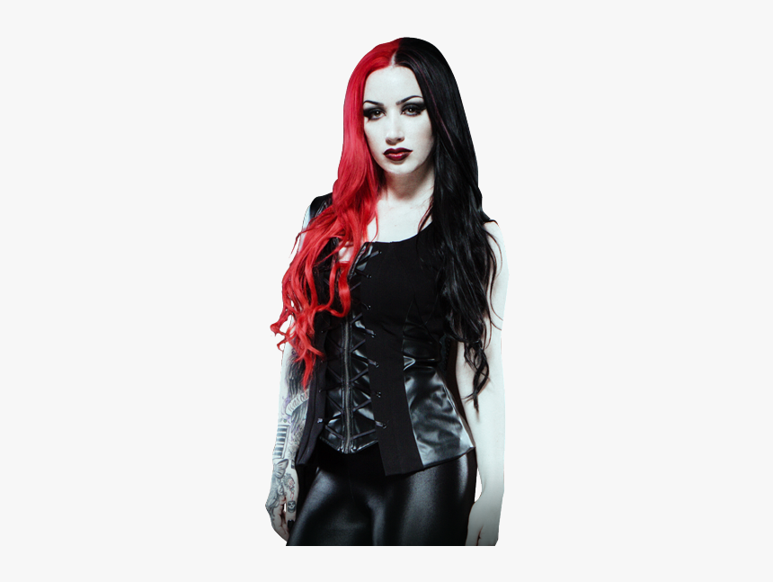Clip Art Beautiful Goth Girl - New Years Day Hair, HD Png Download