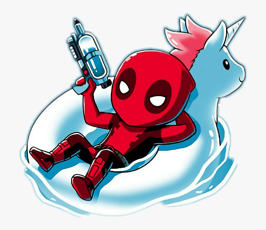 Deadpool Clipart Unicorn - Deadpool Cute Unicorn, HD Png Download