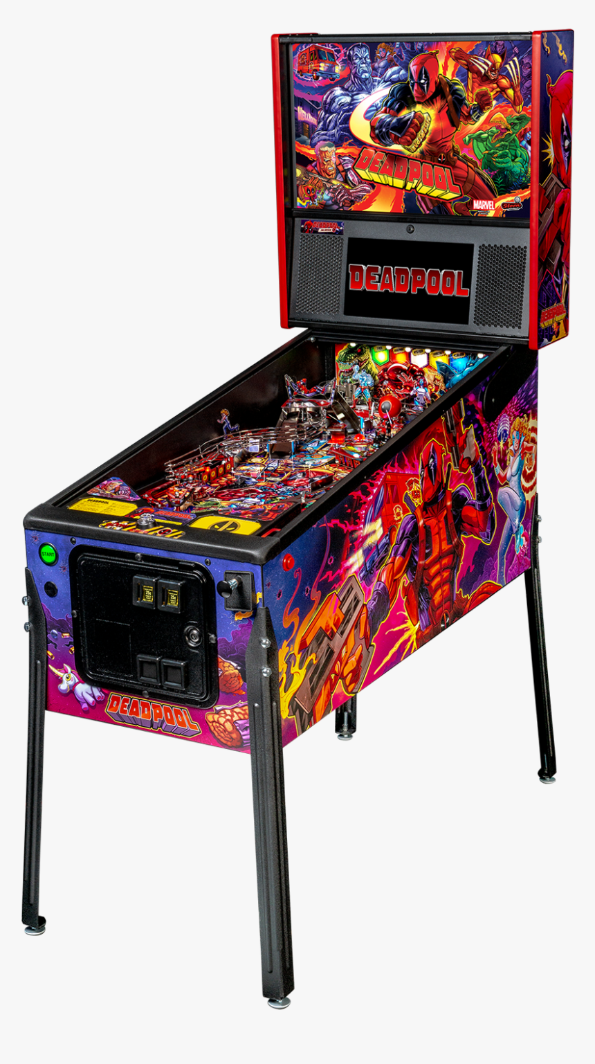 Pro - Stern Pinball Deadpool, HD Png Download
