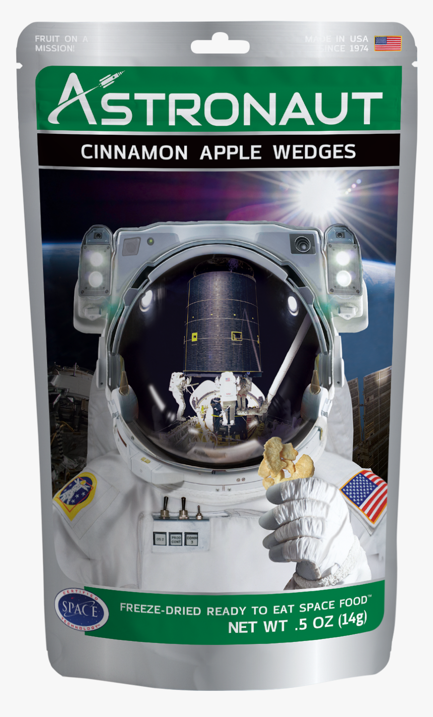 Astronaut Freeze Dried Fruit Cinnamon Apples - Freeze-dried Ice Cream, HD Png Download