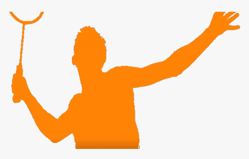 Logo Clipart Badminton - Transparent Badminton Player Clipart, HD Png Download