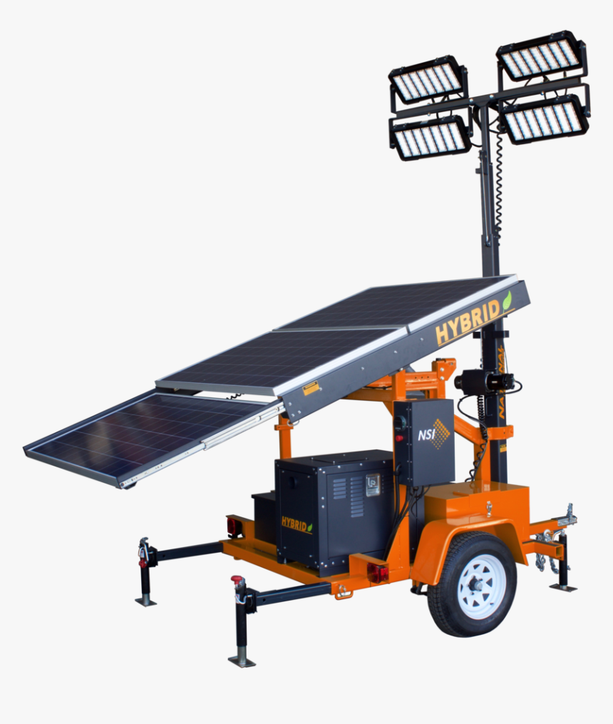 Portable Solar Light Trailer, HD Png Download