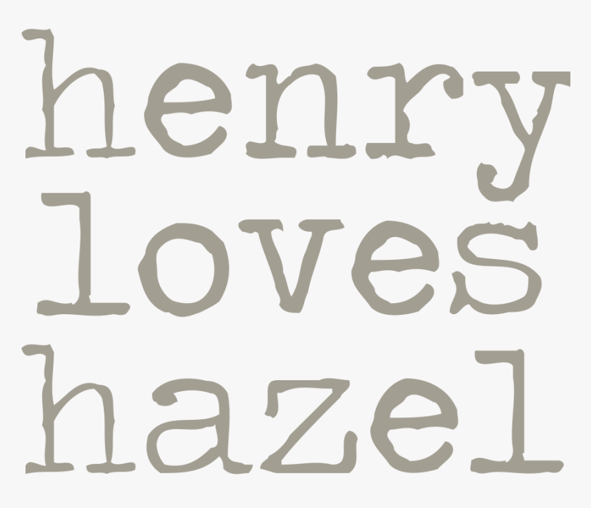 Henryloveshazellogo - Calligraphy, HD Png Download