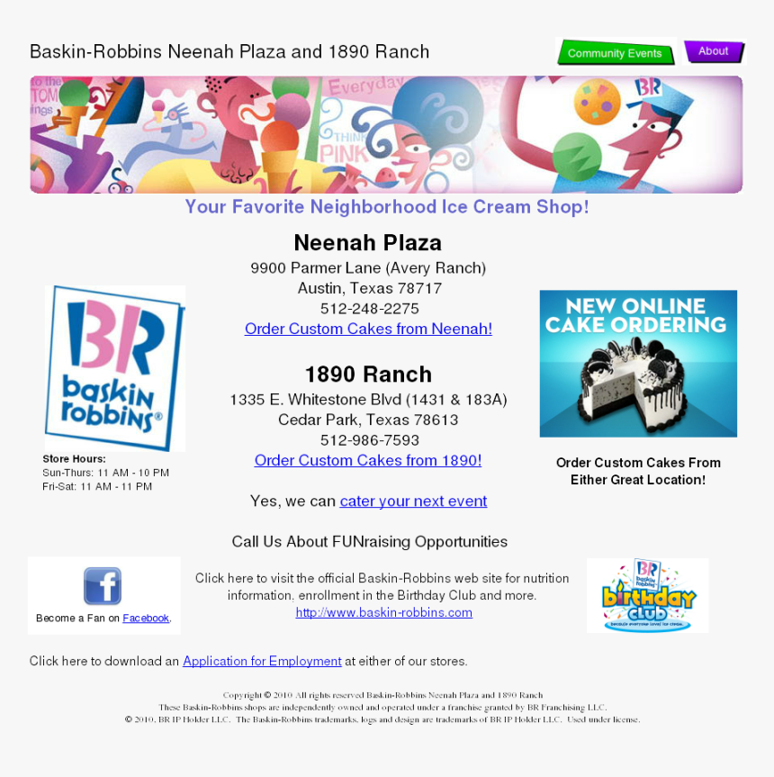 Baskin Robbins, HD Png Download