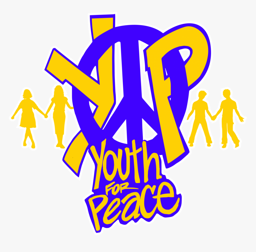 Youth For Peace - Friends Holding Hands Clipart Black And White, HD Png Download