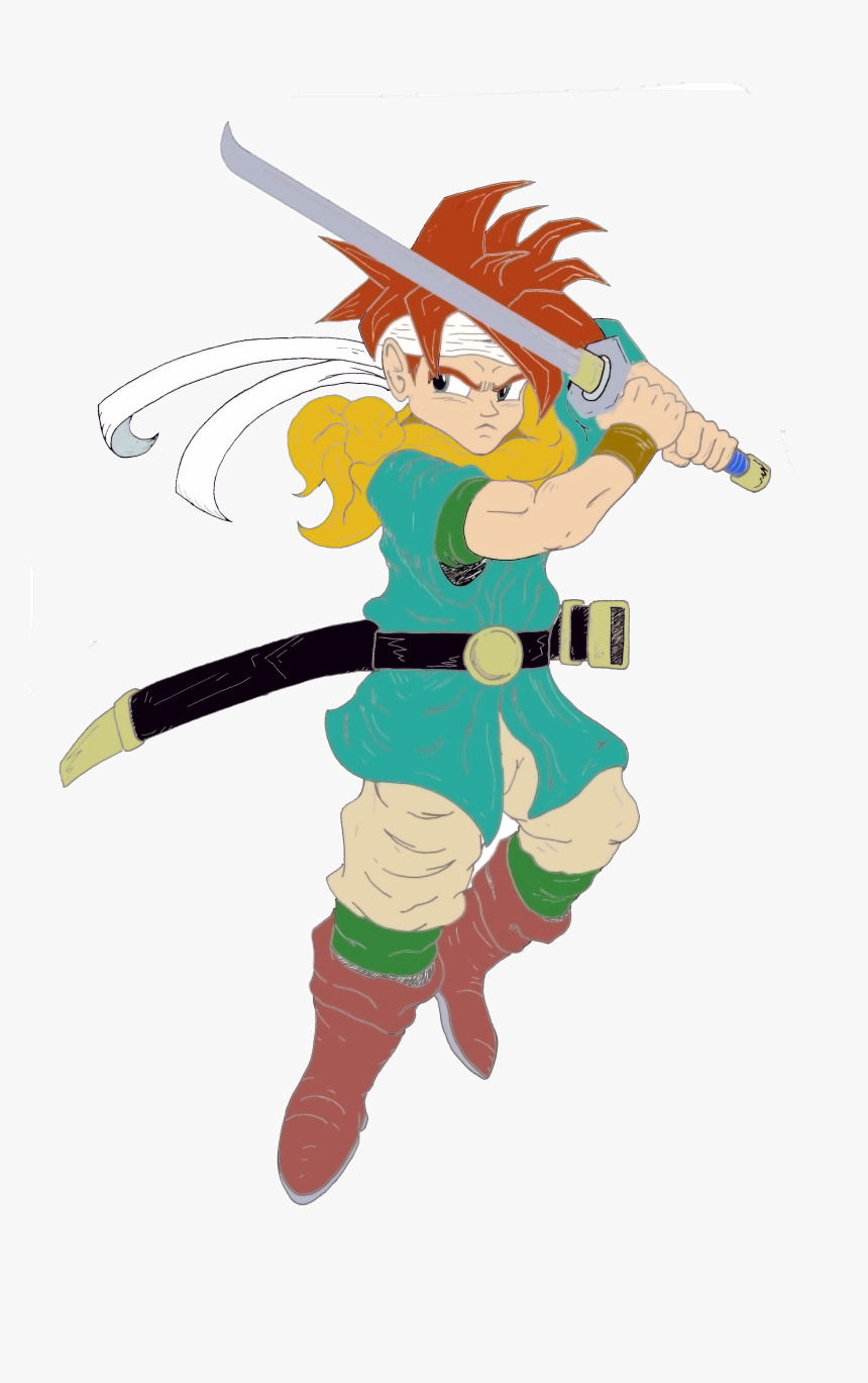 Crono, Chrono Trigger - Cartoon, HD Png Download